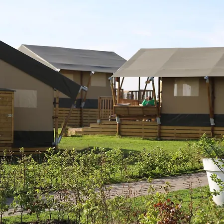 Safaritent Wood Met Tuinzicht * Nieuwe Wetering