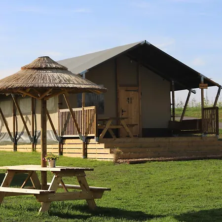 Luxury tent Safaritent Wood Met Tuinzicht